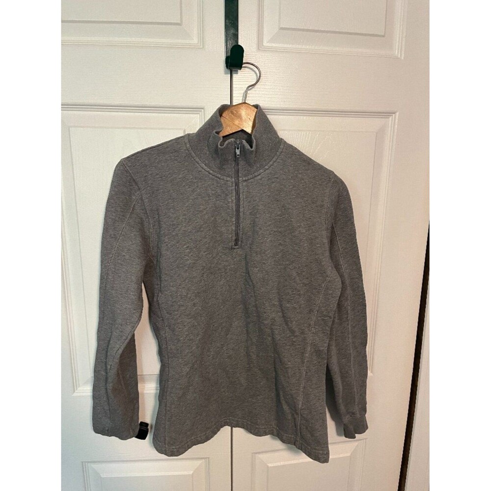 Sport-Tek Gray Quarter Zip Pullover Womens Medium